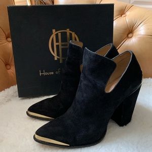 🔥Host Pick🔥 House of Harlow 1960 Jilian Suede Bootie 8US